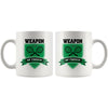 Funny Tennis Mug Weapon Of Choice 11oz White Coffee Mugs