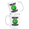 Funny Tennis Mug You Got Served 15oz White Coffee Mugs