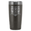 Funny Tennis Travel Mug Weapon Of Choice 20oz Stainless Steel Tumbler