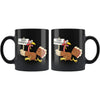 Funny Thanksgiving Mugs Eat Beef 11oz Black Coffee Mugs