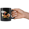 Funny Thanksgiving Mugs Eat Beef 11oz Black Coffee Mugs