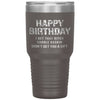 Funny Tiger Birthday Tumbler Happy Birthday I Bet That B*tch Didn't Get You A Gift