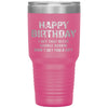 Funny Tiger Birthday Tumbler Happy Birthday I Bet That B*tch Didn't Get You A Gift