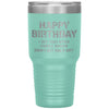 Funny Tiger Birthday Tumbler Happy Birthday I Bet That B*tch Didn't Get You A Gift