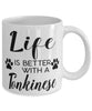 Funny Tonkinese Cat Mug Life Is Better With A Tonkinese Coffee Cup 11oz 15oz White