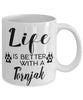 Funny Tornjak Dog Mug Life Is Better With A Tornjak Coffee Cup 11oz 15oz White