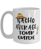 Funny Tour Guide Mug Nacho Average Tour Guide Coffee Cup 15oz White