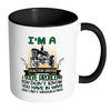 Funny Tractor Driver Mug I Solve Problems You Dont White 11oz Accent Coffee Mugs