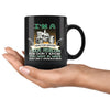 Funny Tractor Mug I Solve Problems You Dont Know You Have 11oz Black Coffee Mugs