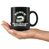 Funny Trailer Camper Mug Mess With Me You Mess With 11oz Black Coffee Mugs