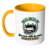 Funny Trailer Park Mug Mess With Me You Mess With White 11oz Accent Coffee Mugs