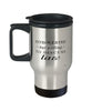 Funny Travel Mug Introverted But Willing To Discuss Law 14oz Stainless Steel Black