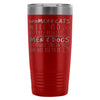 Funny Travel Mug Women Cats Will Do As They Please 20oz Stainless Steel Tumbler