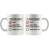 Funny Trump Brexit Zombie Mug Apocalypse Roadmap 11oz White Coffee Mugs