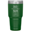 Funny Tumbler For Father Dad Thanks For Wiping My Bum Laser Etched 30oz Stainless Steel Tumbler