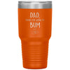 Funny Tumbler For Father Dad Thanks For Wiping My Bum Laser Etched 30oz Stainless Steel Tumbler