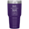 Funny Tumbler For Father Dad Thanks For Wiping My Bum Laser Etched 30oz Stainless Steel Tumbler