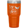 Funny Tumbler For Mom Rise And Shine Mother Cluckers Laser Etched 30oz Stainless Steel Tumbler