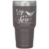 Funny Tumbler For Mom Rise And Shine Mother Cluckers Laser Etched 30oz Stainless Steel Tumbler