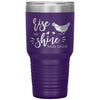 Funny Tumbler For Mom Rise And Shine Mother Cluckers Laser Etched 30oz Stainless Steel Tumbler