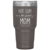 Funny Tumbler For Mother Not Slim Kinda Shady Mom Laser Etched 30oz Stainless Steel Tumbler