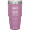 Funny Tumbler For Mothers Kinda Sweet Kinda Savage Mom Laser Etched 30oz Stainless Steel Tumbler