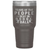Funny Tumbler Tears Of The People I Beat In Dodgeball Laser Etched 30oz Stainless Steel Tumbler