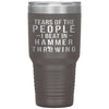 Funny Tumbler Tears Of The People I Beat In Hammer Throwing Laser Etched 30oz Stainless Steel Tumbler
