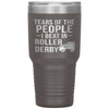 Funny Tumbler Tears Of The People I Beat In Roller Derby Laser Etched 30oz Stainless Steel Tumbler