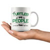 Funny Turtles Mug Turtles Are People Too 11oz White Coffee Mugs