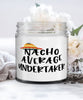 Funny Undertaker Candle Nacho Average Undertaker 9oz Vanilla Scented Candles Soy Wax