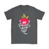 Funny Vegan Vegetarian Shirt My Heart Beets Gildan Womens T-Shirt