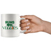 Funny Vegetarian Vegan Mug Runs On Veggies 11oz White Coffee Mugs