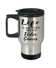 Funny Video Gamer Travel Mug life Is Better With Video Games 14oz Stainless Steel