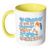 Funny Wakeboarding Mug To Wakeboard Or Not White 11oz Accent Coffee Mugs