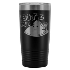 Funny Watermelon Travel Mug Bite Me 20oz Stainless Steel Tumbler