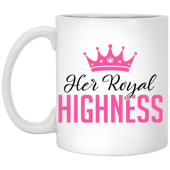 Funny Weed Mug For Her Royal Highness 11oz White Coffee Cup XP8434