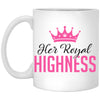 Funny Weed Mug For Her Royal Highness 11oz White Coffee Cup XP8434