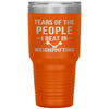 Funny Weightlifter Tumbler Tears Of The People I Beat In Weightlifting Laser Etched 30oz Stainless Steel