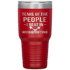 Funny Weightlifter Tumbler Tears Of The People I Beat In Weightlifting Laser Etched 30oz Stainless Steel