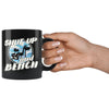 Funny Weightlifting Mug Shut Up And Bench 11oz Black Coffee Mugs