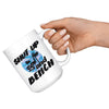 Funny Weightlifting Mug Shut Up And Bench 15oz White Coffee Mugs