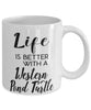 Funny Western Pond Turtle Mug Life Is Better With A Western Pond Turtle Coffee Cup 11oz 15oz White