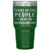 Funny Windsurfer Tumbler Tears Of The People I Beat In Windsurfing Laser Etched 30oz Stainless Steel