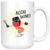 Funny Wine Mug Accio Wine 15oz White Coffee Mugs