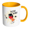 Funny Wine Mug Accio Wine White 11oz Accent Coffee Mugs