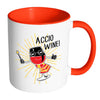 Funny Wine Mug Accio Wine White 11oz Accent Coffee Mugs