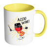 Funny Wine Mug Accio Wine White 11oz Accent Coffee Mugs