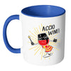 Funny Wine Mug Accio Wine White 11oz Accent Coffee Mugs