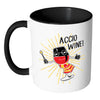 Funny Wine Mug Accio Wine White 11oz Accent Coffee Mugs